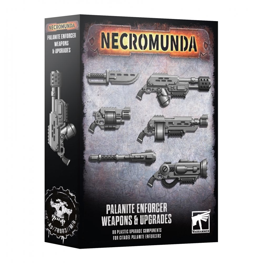 Necromunda: Enforcer Weapons & Upgrades - Beanie Games