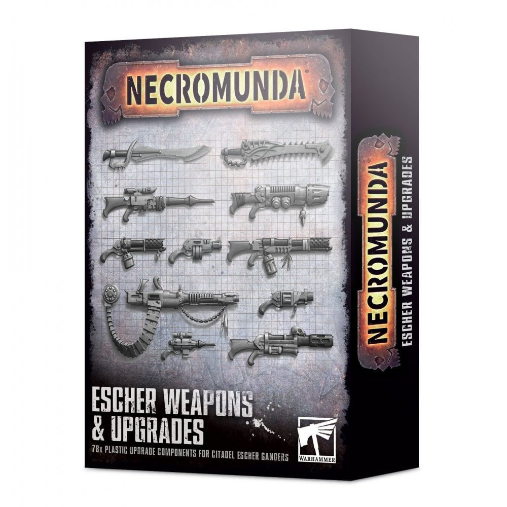 Necromunda Escher Weapons & Upgrades - Beanie Games