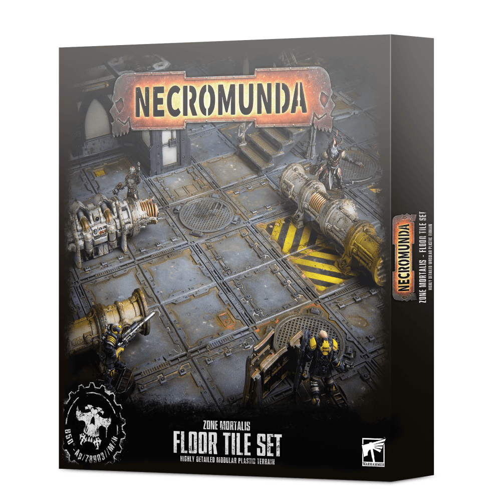 Necromunda: Zone Mortalis Floor Tile Set - Beanie Games