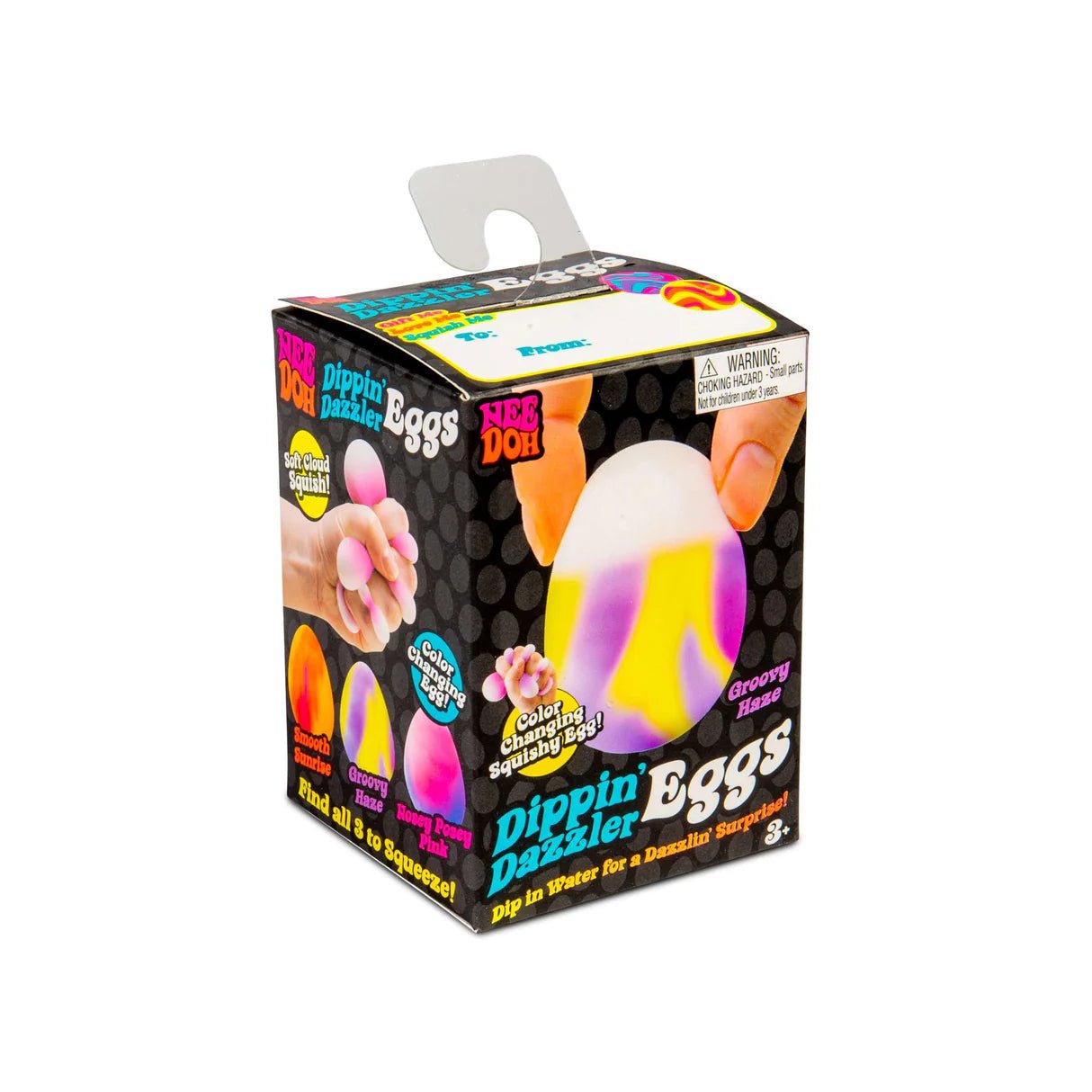 NeeDoh Dippin' Dazzler Eggs - Colour Changing Egg - Beanie Games