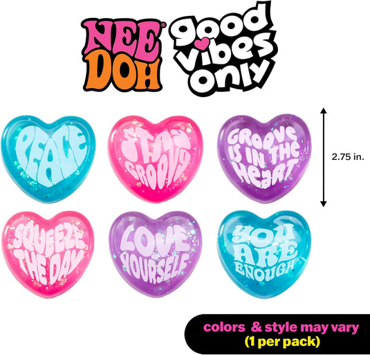 NeeDoh Good Vibes Only - Beanie Games