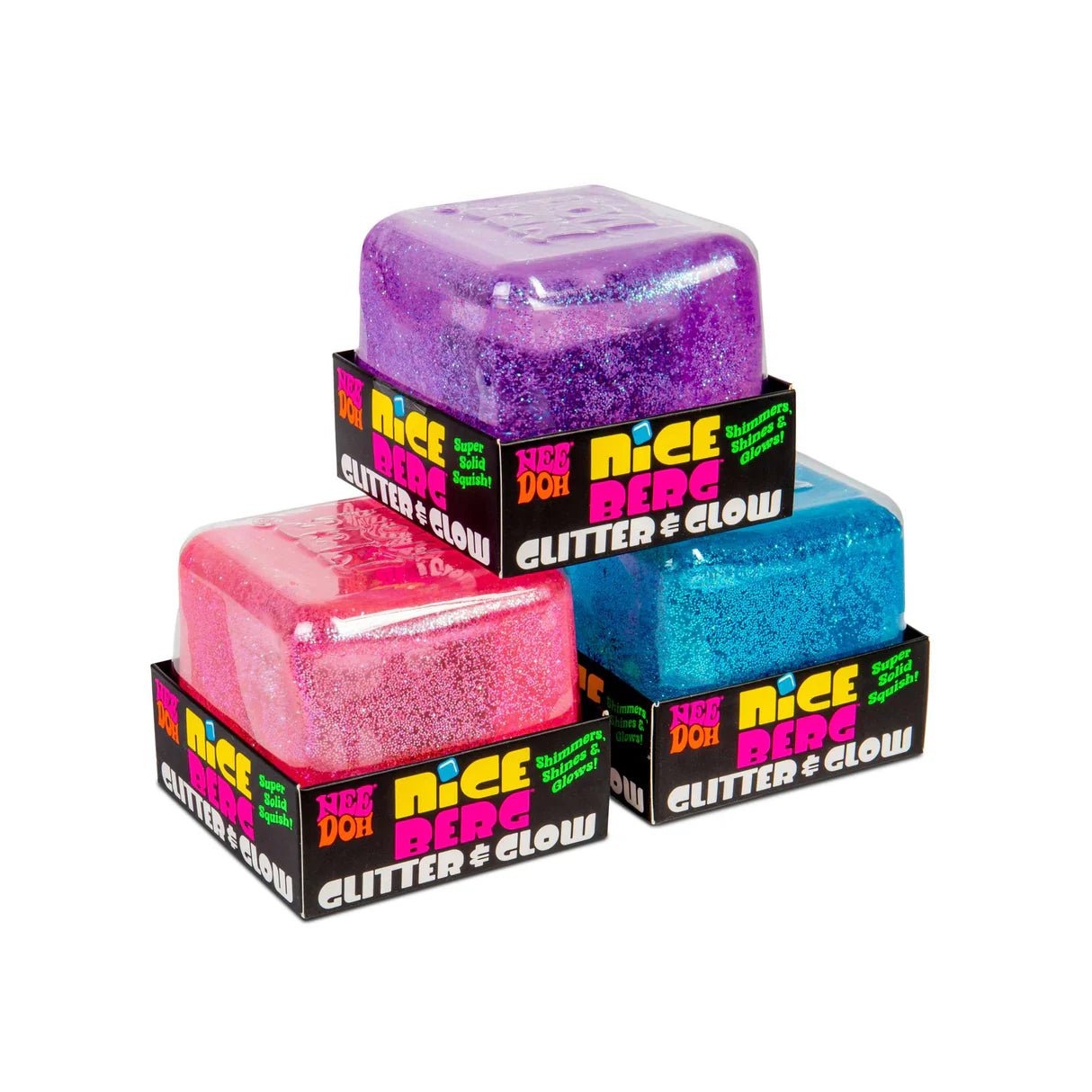 NeeDoh Niceberg Glitter & Glow - Beanie Games