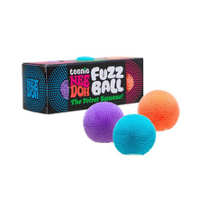 NeeDoh Teenie Fuzz Ball (3 Pack, Random Selection) - Beanie Games
