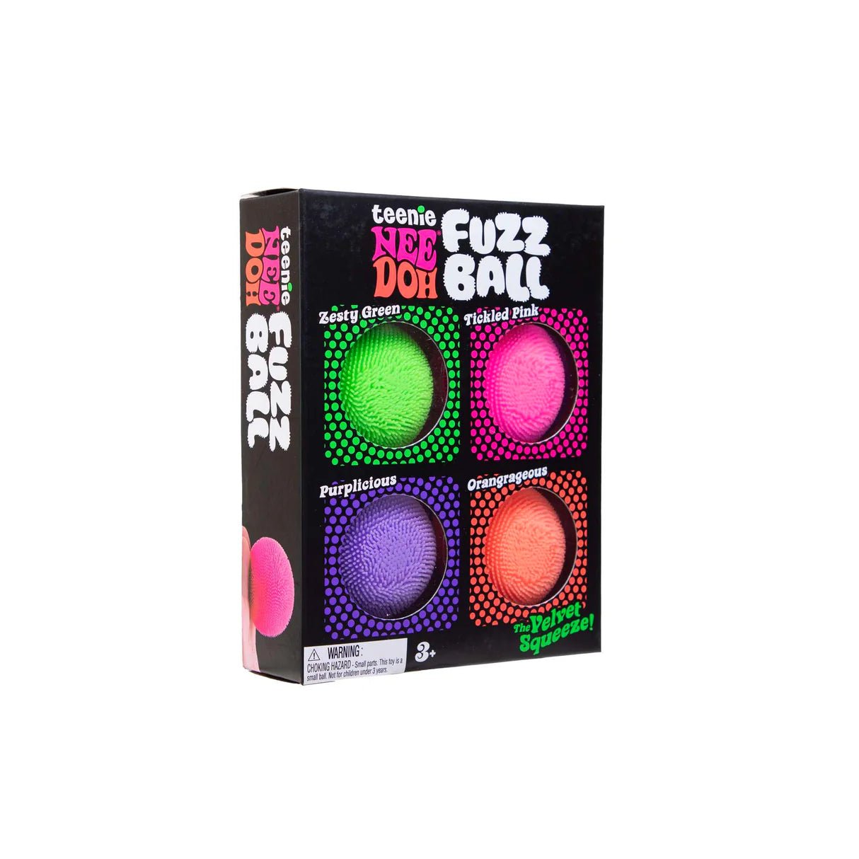 NeeDoh Teenie Fuzz Ball Multipack (4 inside) - Beanie Games