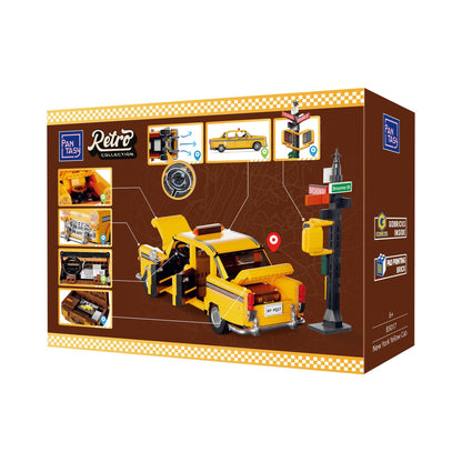 New York Yellow Taxi Cab - 1601 pcs - Beanie Games