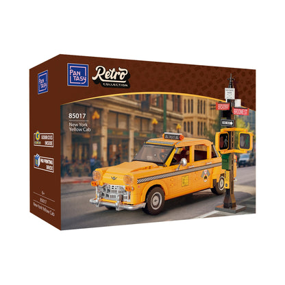 New York Yellow Taxi Cab - 1601 pcs - Beanie Games