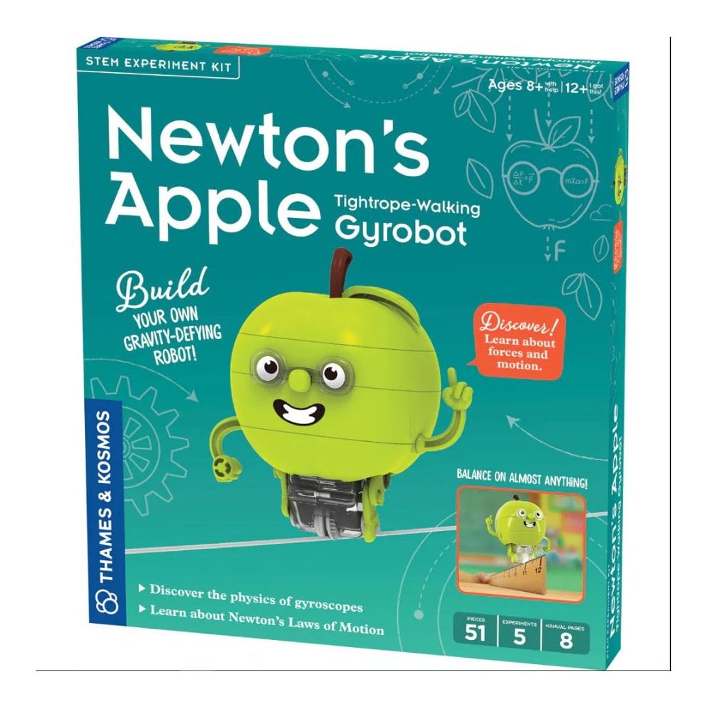Newton's Apple: Tightrope - Walking Gyrobot - Beanie Games
