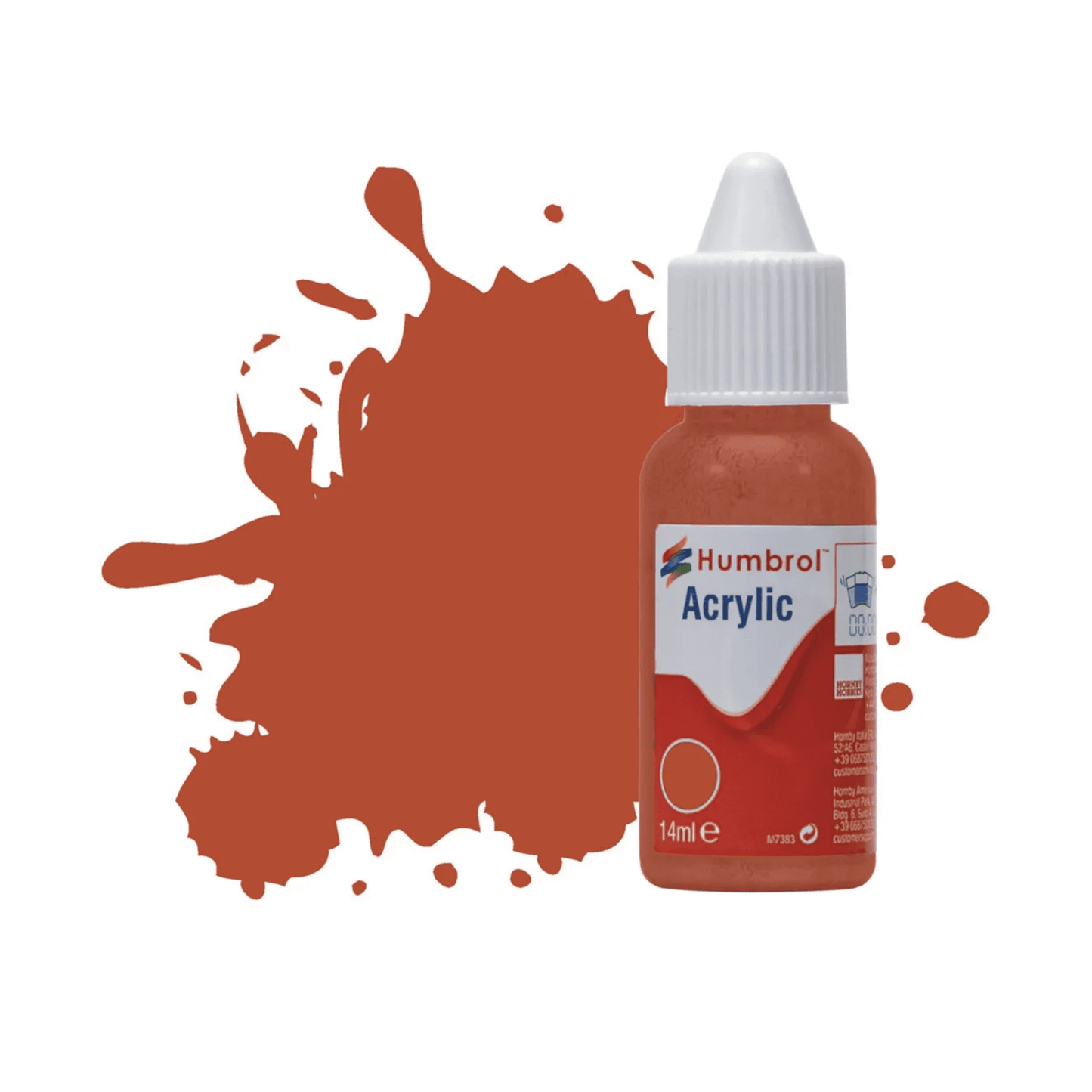 No 100 Red Brown Matt Acrylic - Beanie Games