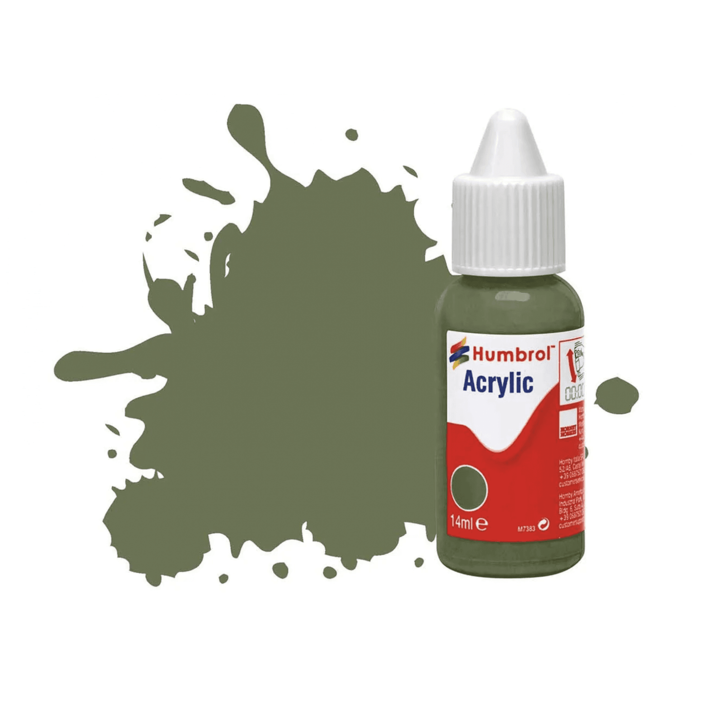 No 102 Army Green - Matt Acrylic - Beanie Games