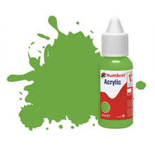No 208 Fluorescent Signal Green Gloss Acrylic - Beanie Games