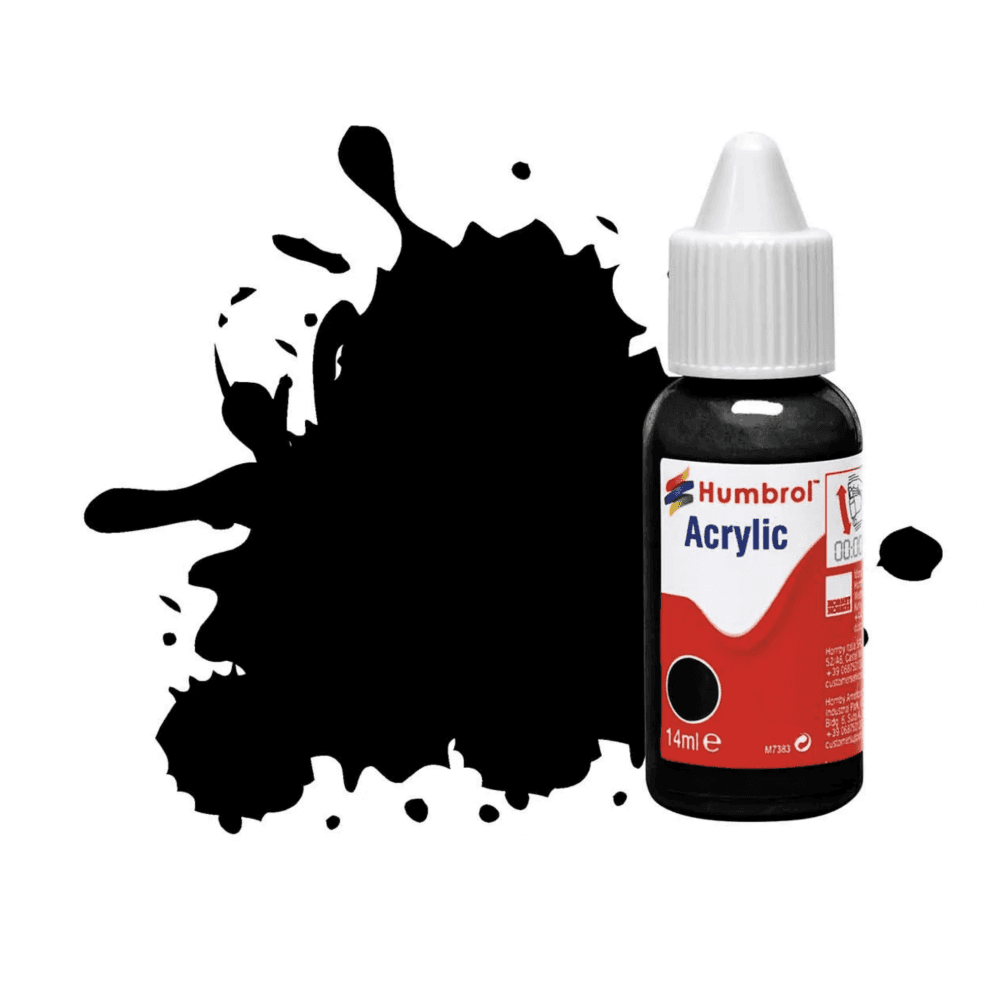 No 21 Black - Gloss Acrylic - Beanie Games