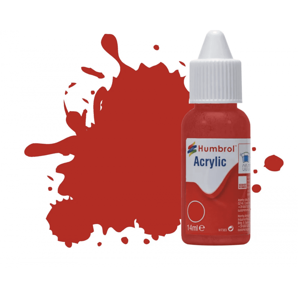 No 220 Italian Red Gloss Acrylic - Beanie Games