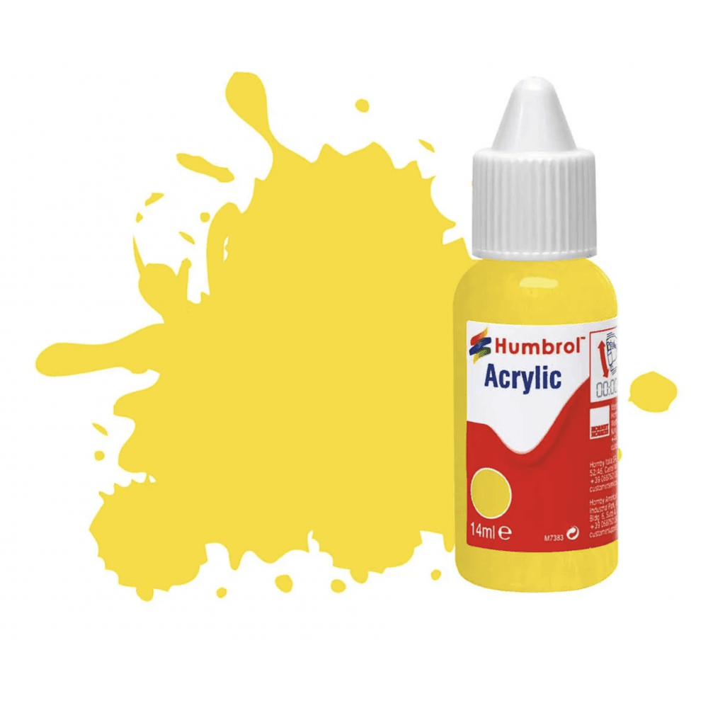 No 69 Yellow - Gloss Acrylic - Beanie Games