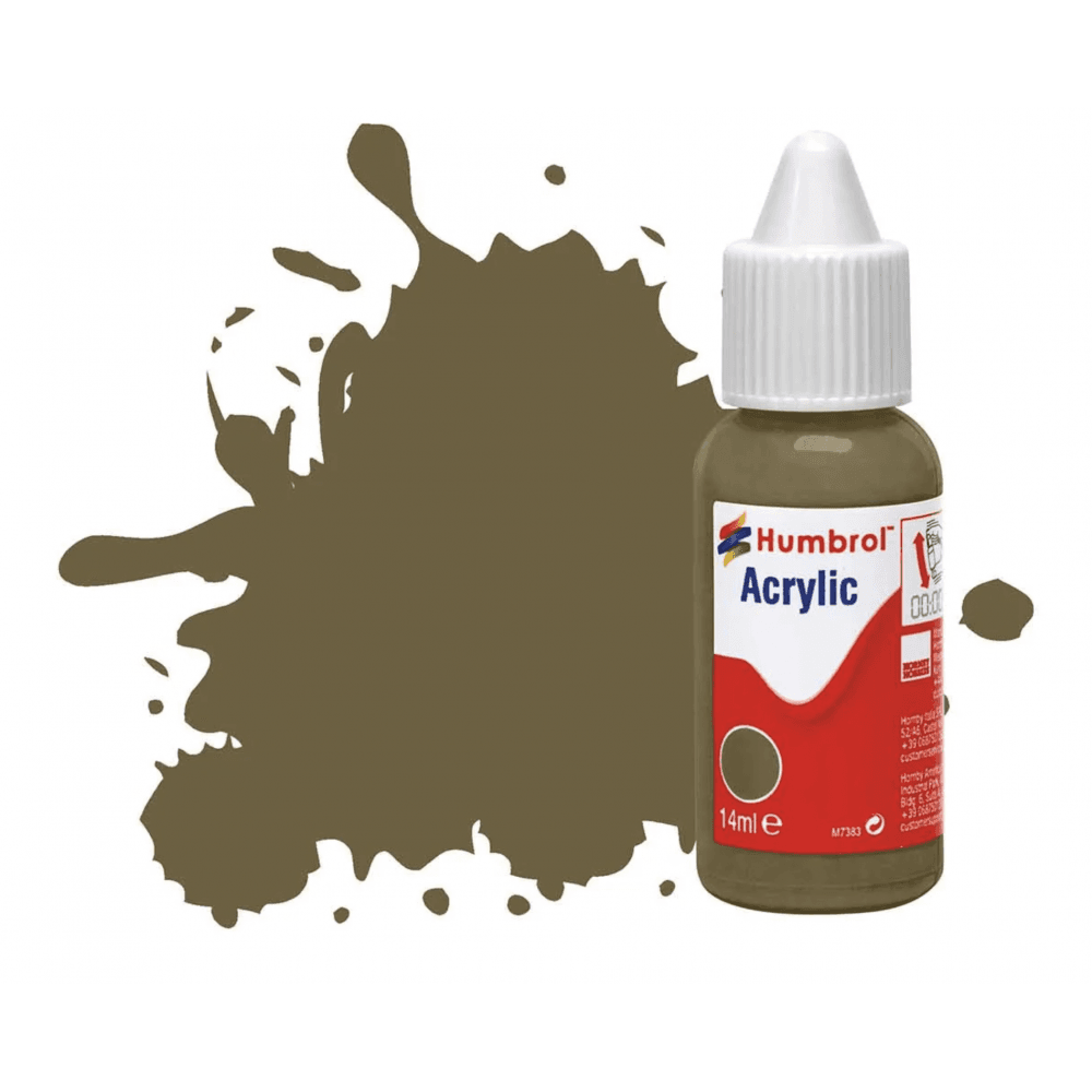 No 86 Olive Green - Matt Acrylic - Beanie Games