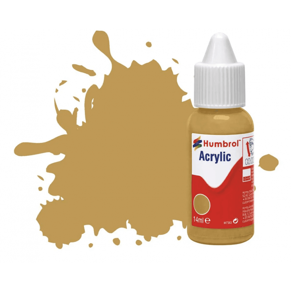 No 93 Desert Yellow - Matt Acrylic - Beanie Games