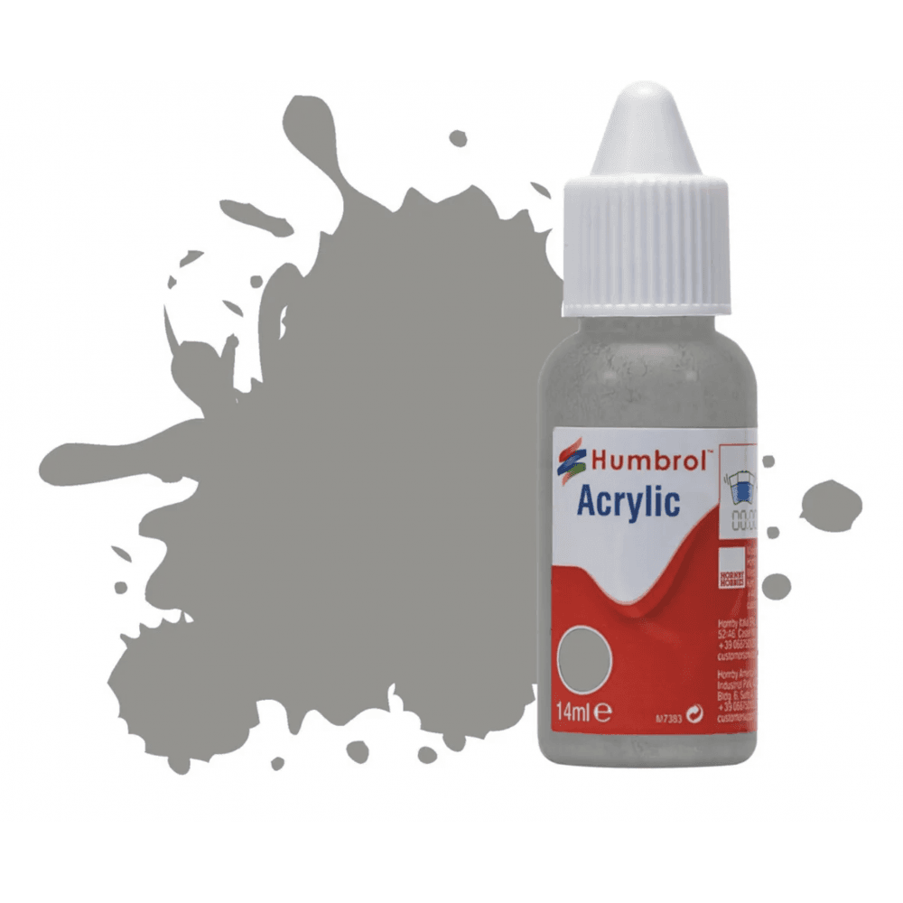 No.126 US Medium Grey Matt Acrylic - Beanie Games