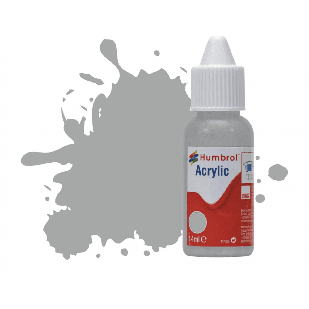 No.129 US Gull Grey Satin Acrylic - Beanie Games