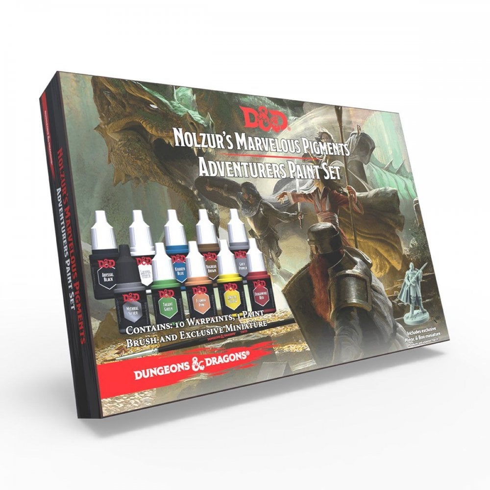 Nolzur's Marvelous Pigments: Adventurers Paint Set - Beanie Games
