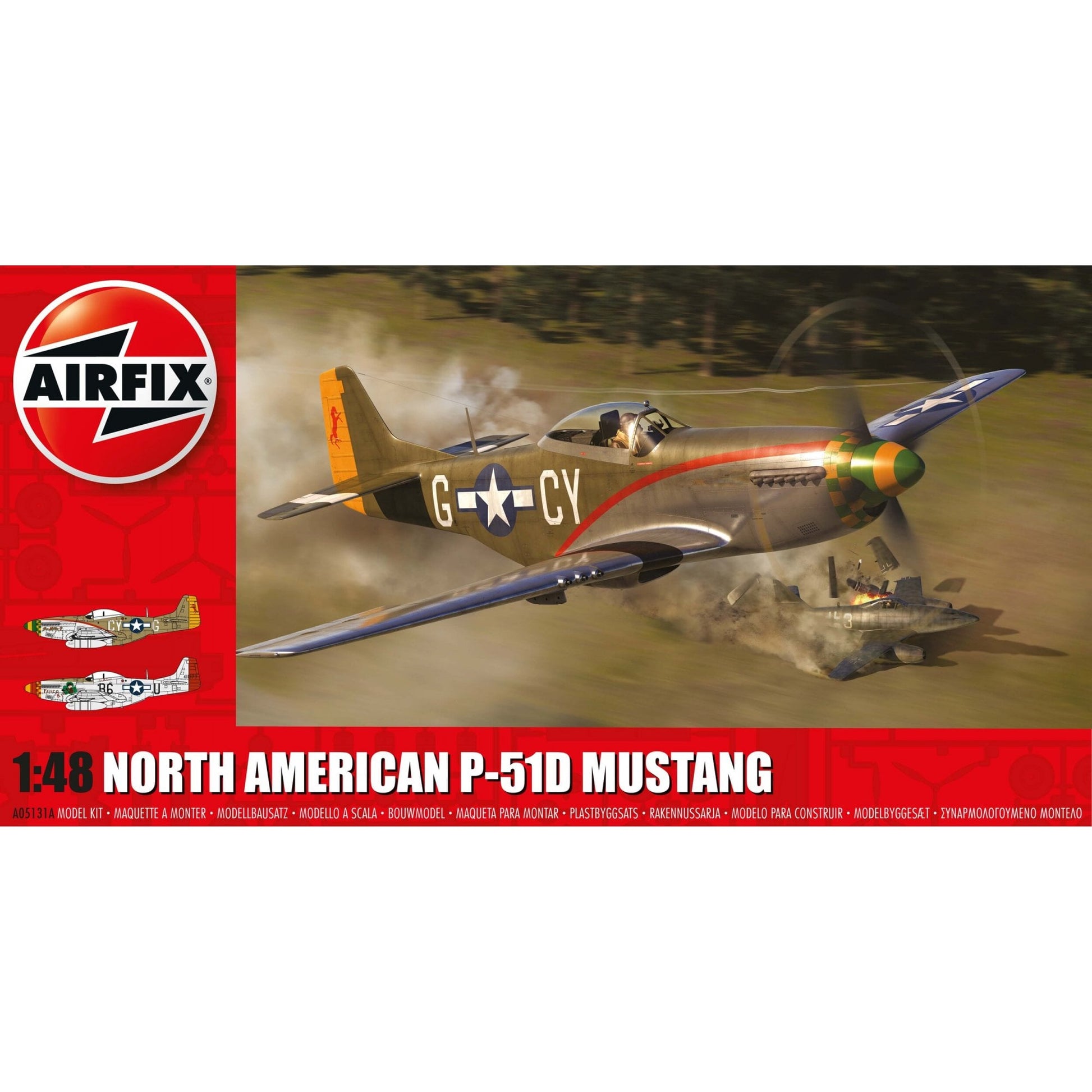 North American P - 51D Mustang (1:48) - Beanie Games