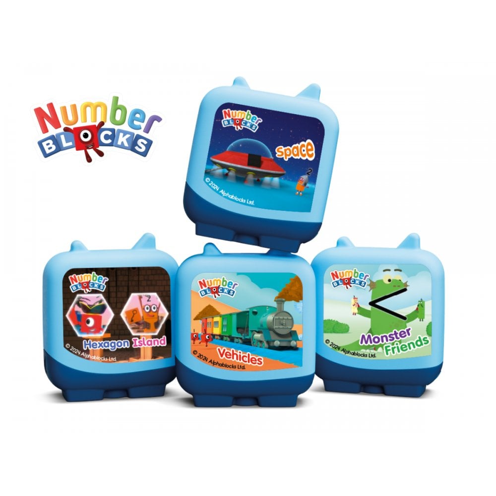 Numberblocks (Set of 4 Clever Pocket Tonies) - Beanie Games