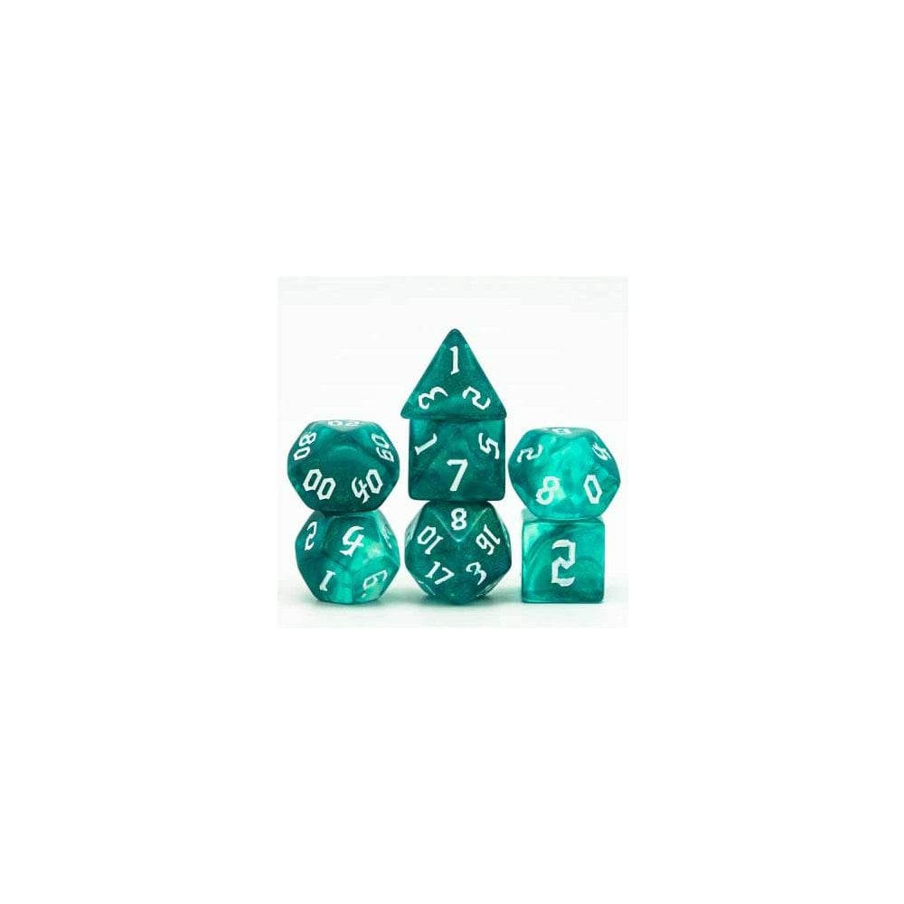 Ocean Elemental RPG Dice Set - Beanie Games