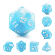Ocean Swirl RPG Dice Set - Beanie Games