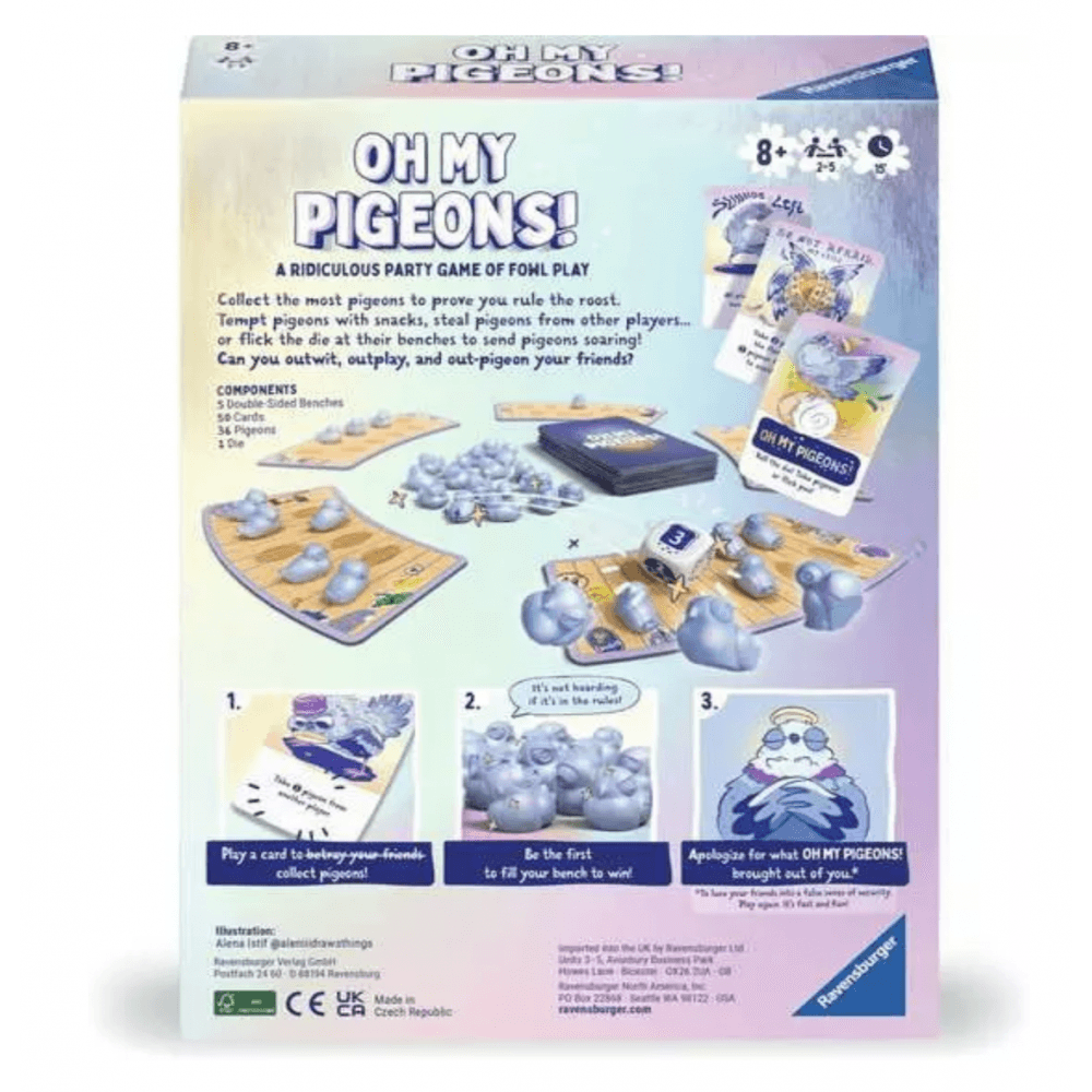 Oh My Pigeons! - Beanie Games