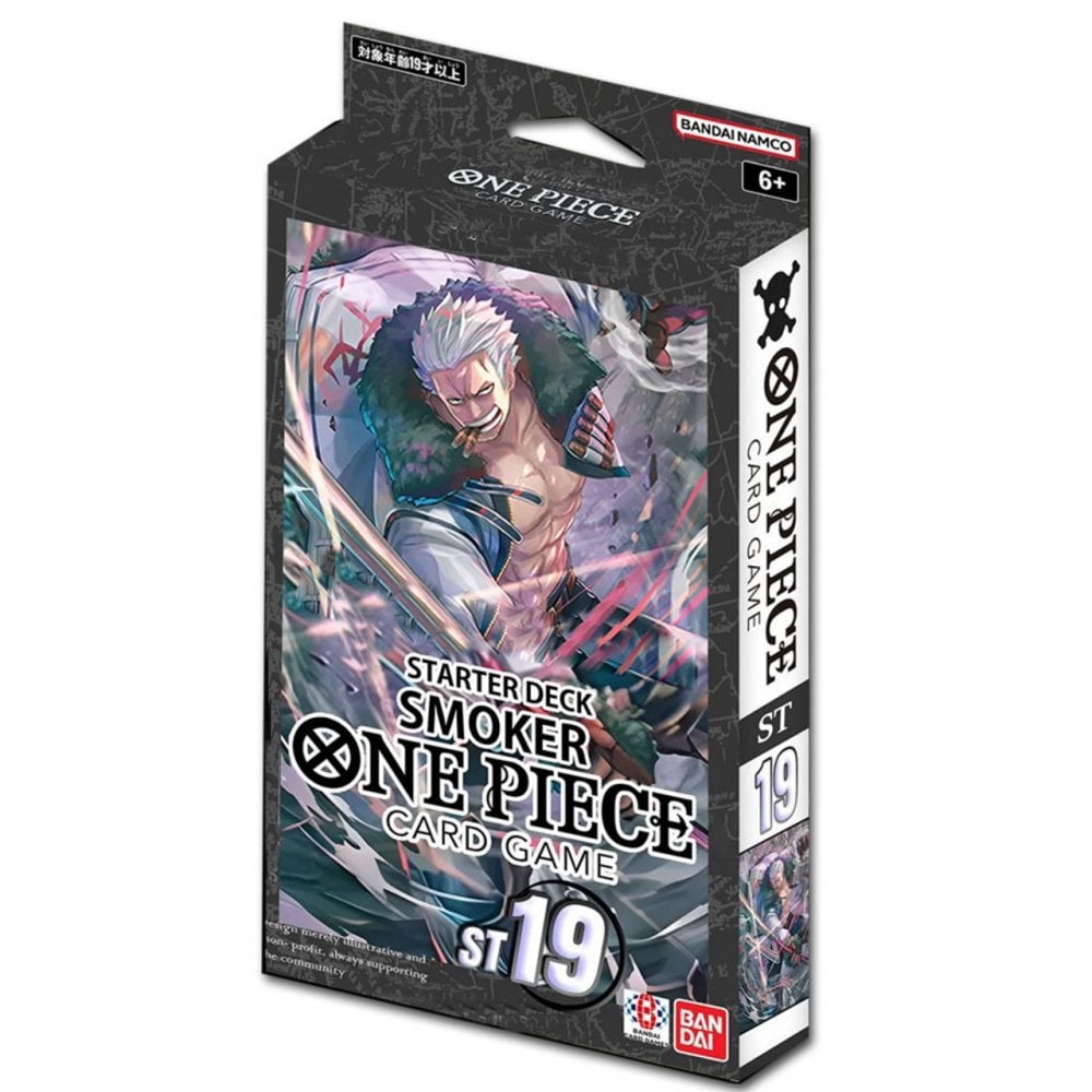 One Piece Card Game: Starter Deck - Black Smoker (ST - 19) - Beanie Games