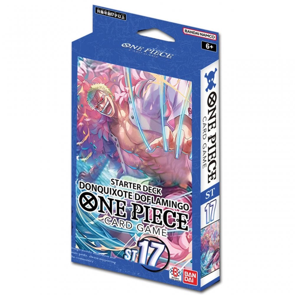 One Piece Card Game: Starter Deck - Blue Donquixote Doflamingo (ST - 17) - Beanie Games