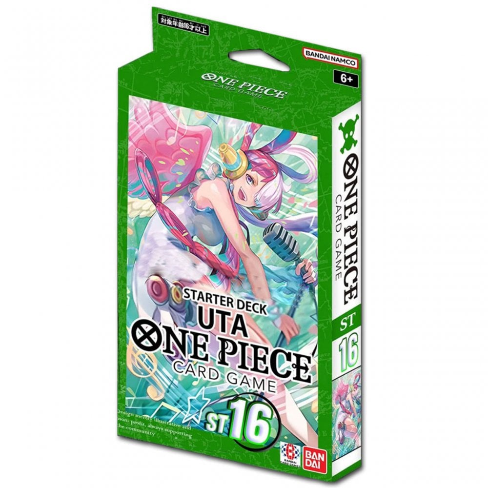 One Piece Card Game: Starter Deck - Green Uta (ST - 16) - Beanie Games