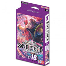 One Piece Card Game: Starter Deck - Purple Monkey.D.Luffy (ST - 18) - Beanie Games