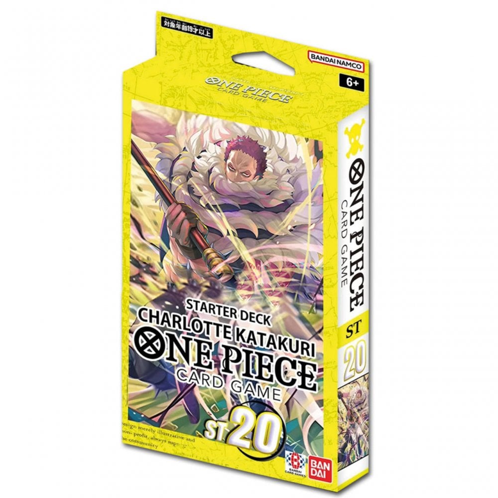 One Piece Card Game: Starter Deck - Yellow Charlotte Katakuri (ST - 20) - Beanie Games