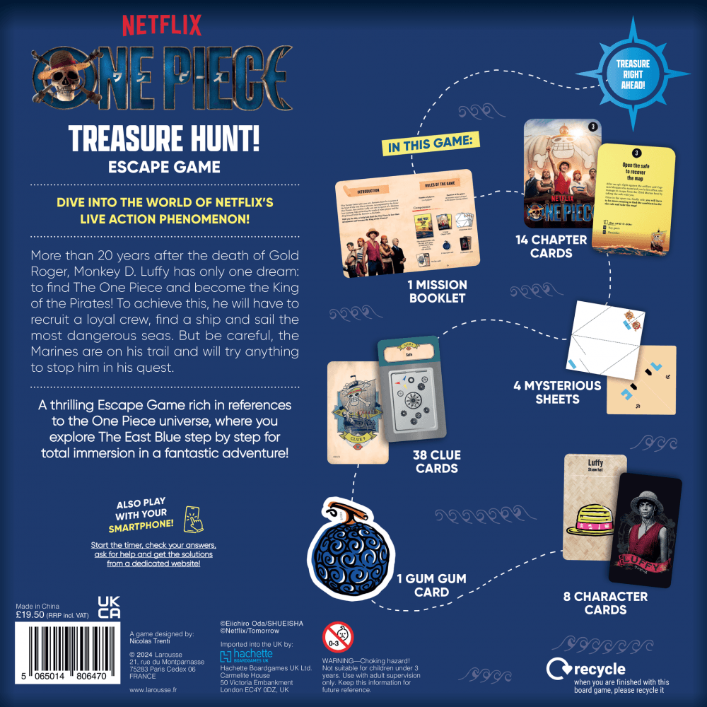 One Piece: Treasure Hunt! Escape Game - Beanie Games