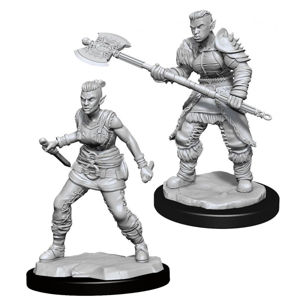 Orc Barbarian Female: D&D Nolzur's Marvelous Unpainted Miniatures (W13) - Beanie Games