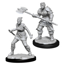 Orc Barbarian Female: D&D Nolzur's Marvelous Unpainted Miniatures (W13) - Beanie Games