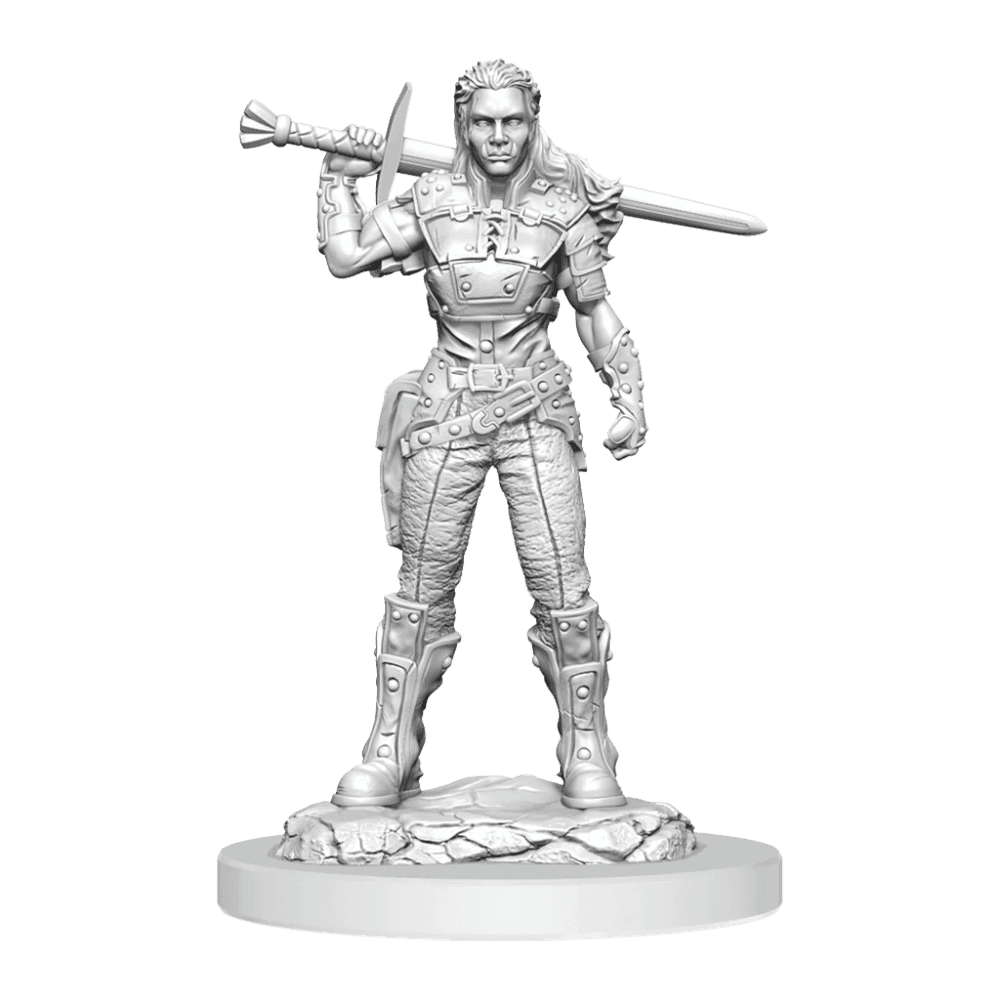 Orc Fighter Female: D&D Nolzur's Marvellous Unpainted Miniatures - Beanie Games