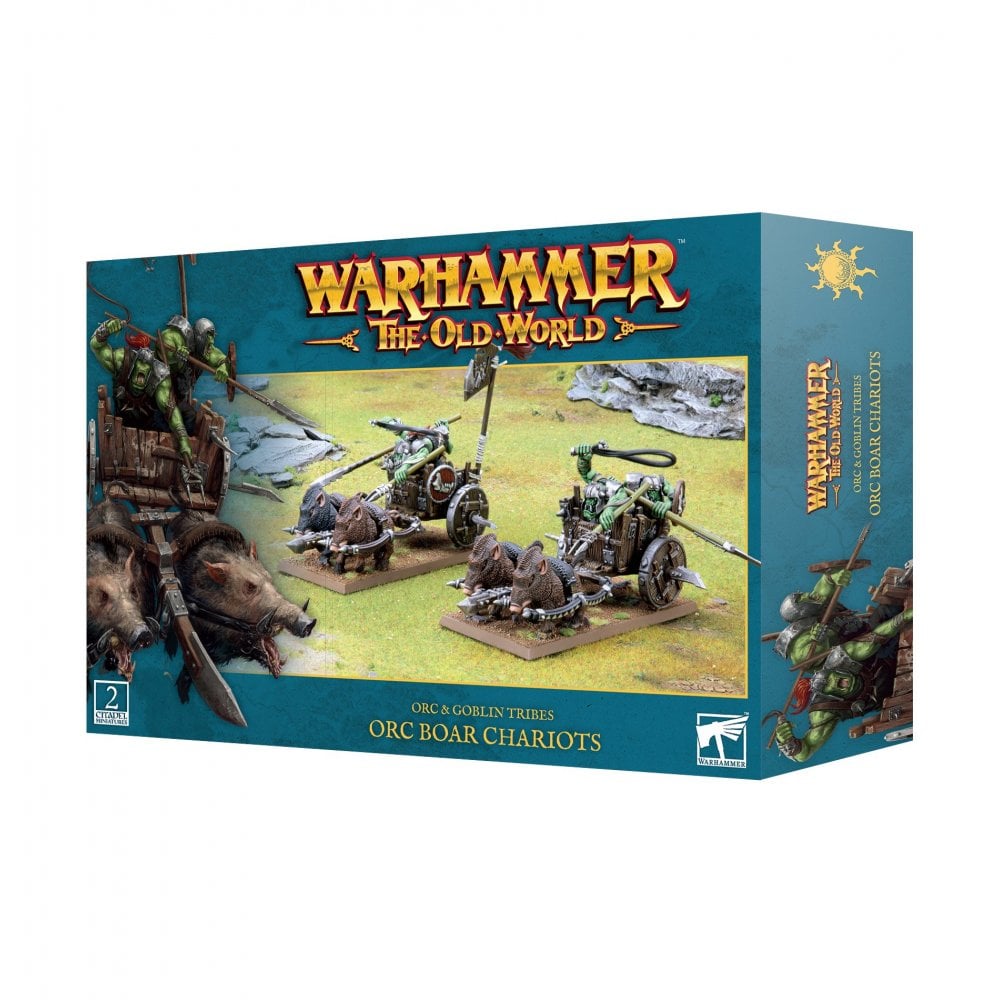 Orc & Goblin Tribes: Orc Boar Chariots - Beanie Games