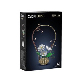 Oriental Floral Art: Winter - 990 pcs - Beanie Games