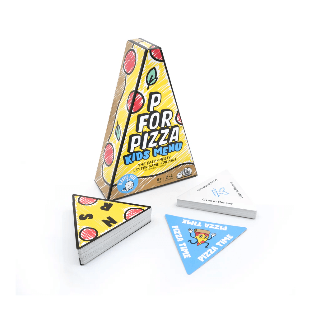 P For Pizza Kids Menu - Beanie Games