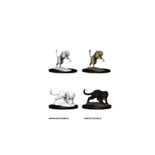 Panther & Leopard: D&D Nolzur's Marvelous Unpainted Miniatures (W6) - Beanie Games