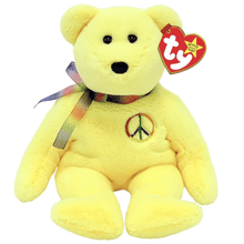 Peace Bear II - Original Beanie Baby - Beanie Games