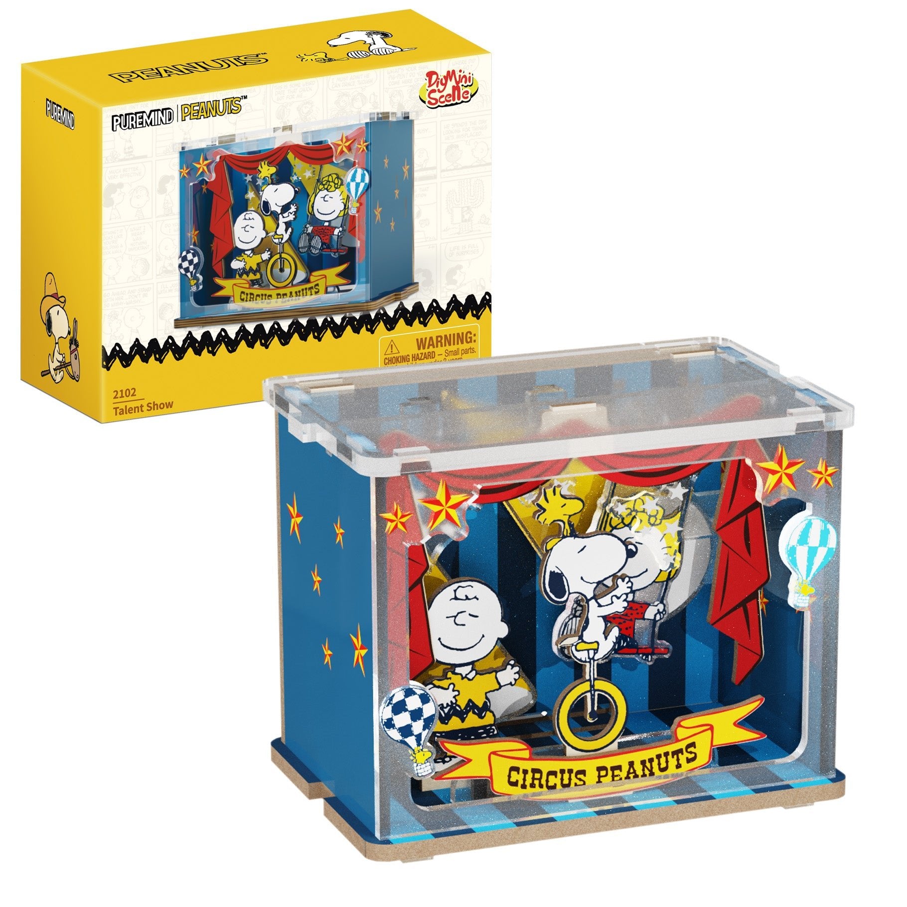 Peanuts™ Snoopy & Charlie Brown Circus Talent Show - Beanie Games