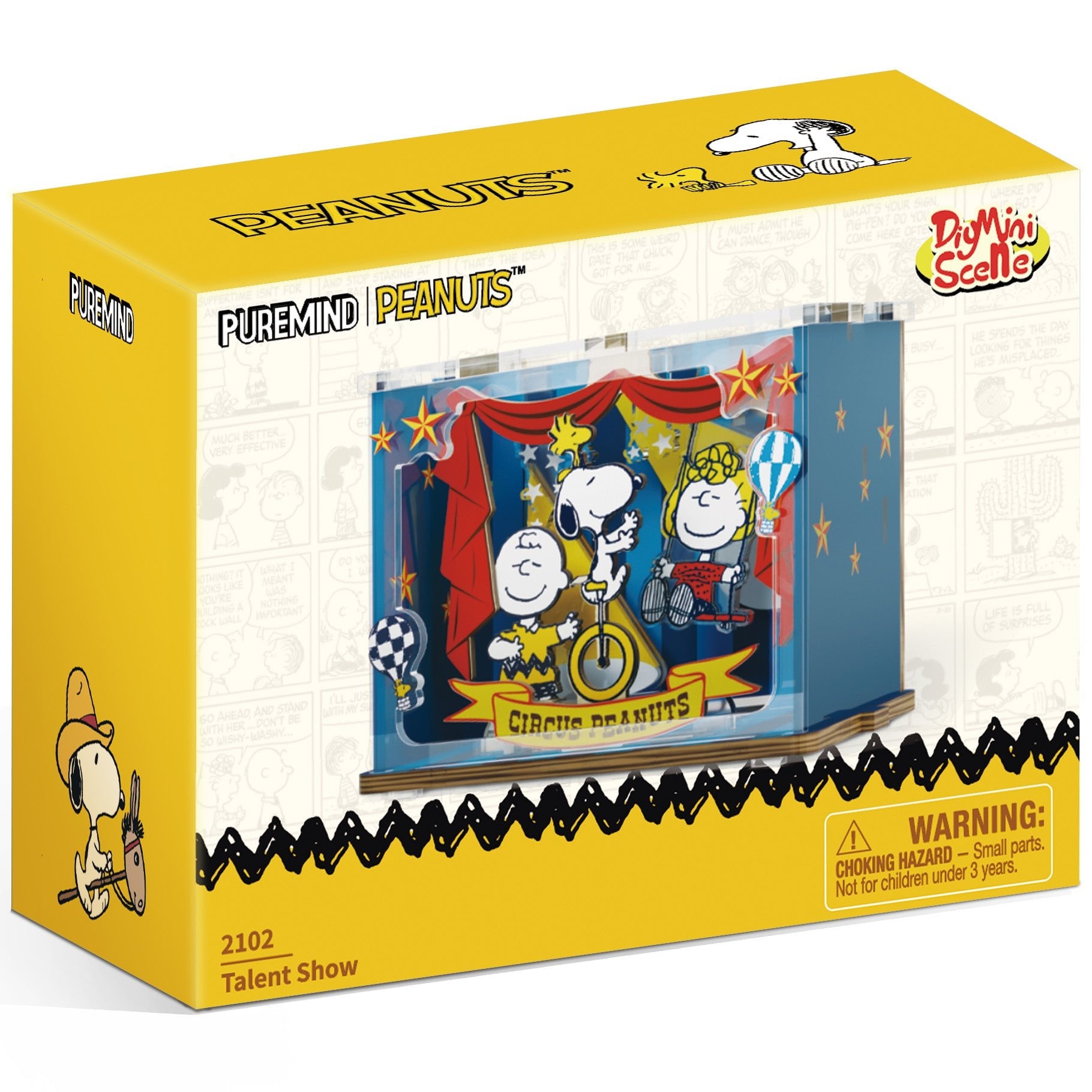 Peanuts™ Snoopy & Charlie Brown Circus Talent Show - Beanie Games