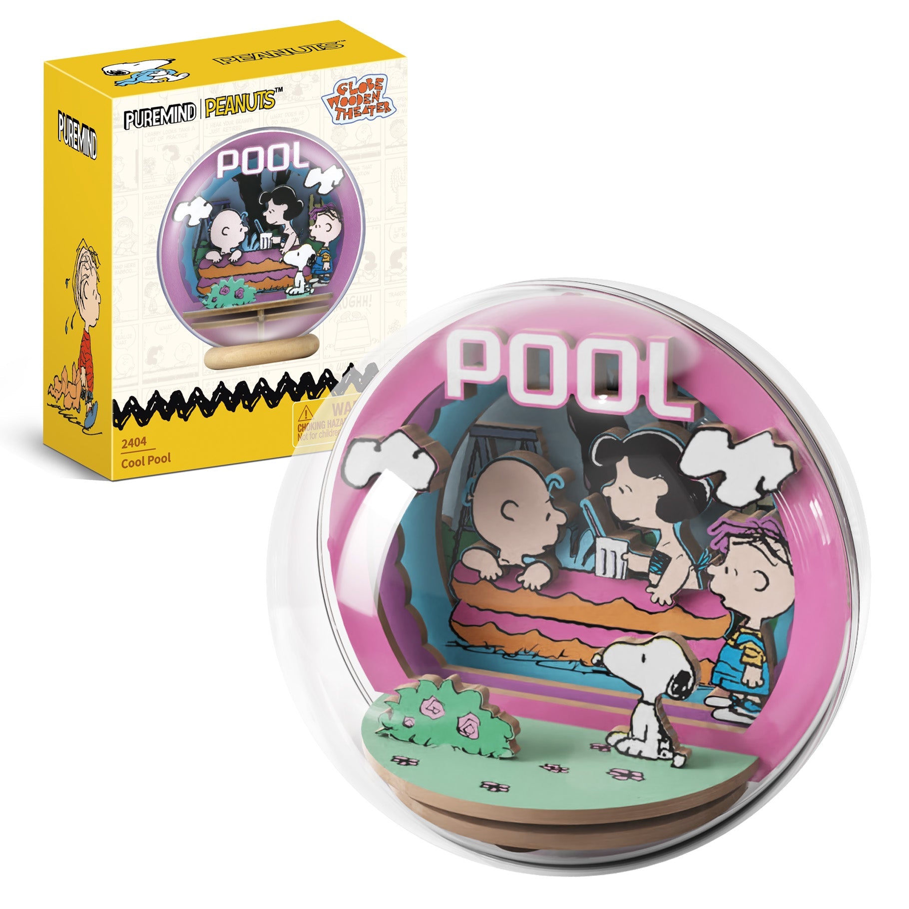 Peanuts™ Snoopy & Friends Cool Pool - Beanie Games