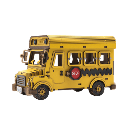 Peanuts™ Snoopy Yellow School Bus - Beanie Games