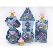Pink Mushroom RPG Dice Set - Beanie Games