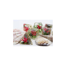 Pink Starfish and Seaweed RPG Dice Set - Beanie Games