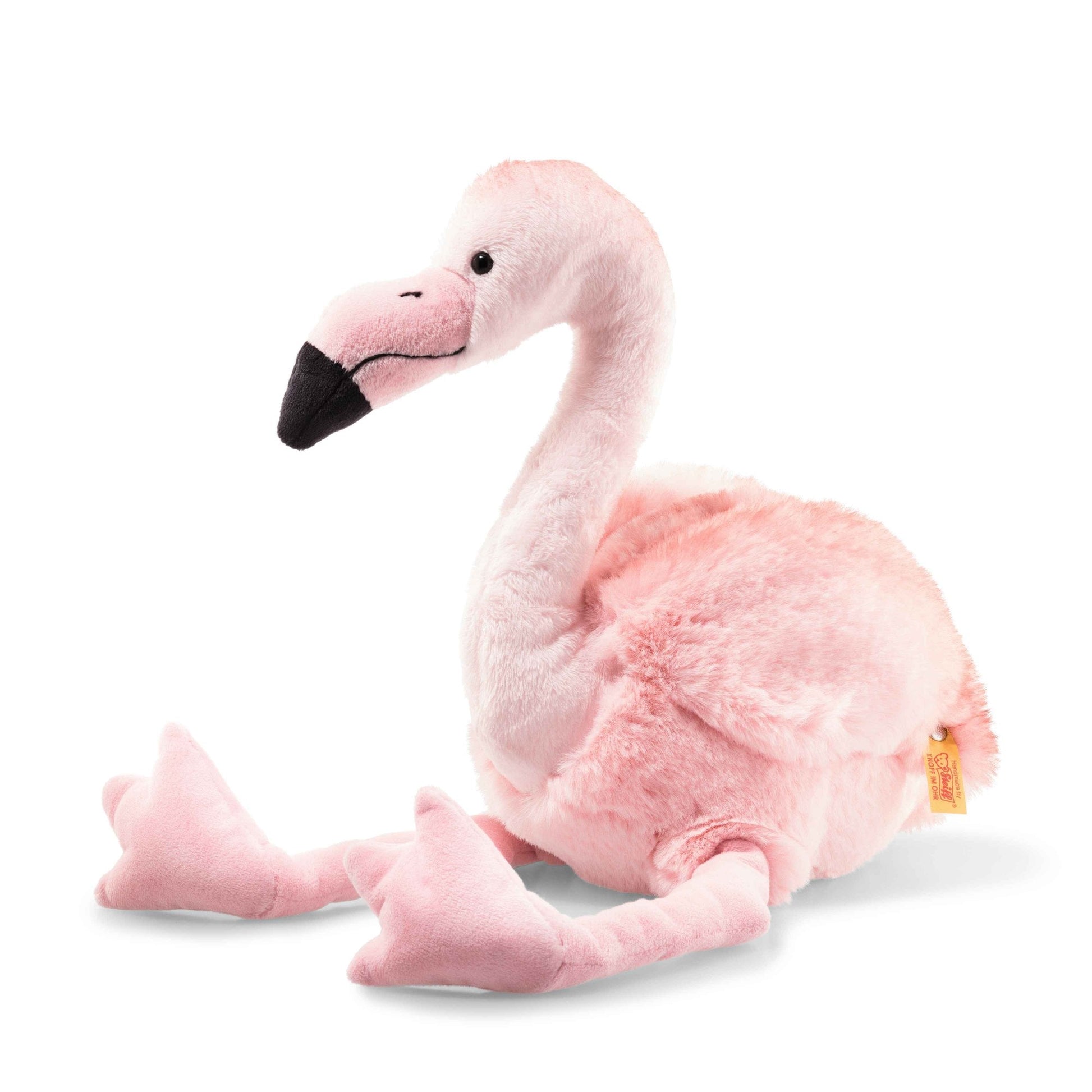 Pinky dangling flamingo, pink - Beanie Games