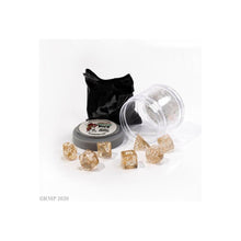 Pizza Dungeon Dice: Boss Dice - Glitter Gold - Beanie Games