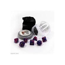 Pizza Dungeon Dice: Dual Dice - Purple & Blue - Beanie Games